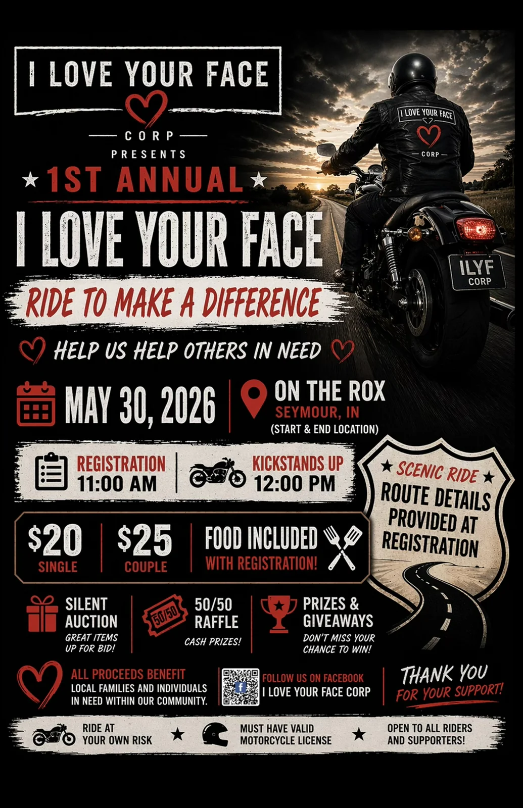 From our 1st Annual Ride to Make a Difference · May 30, 2026